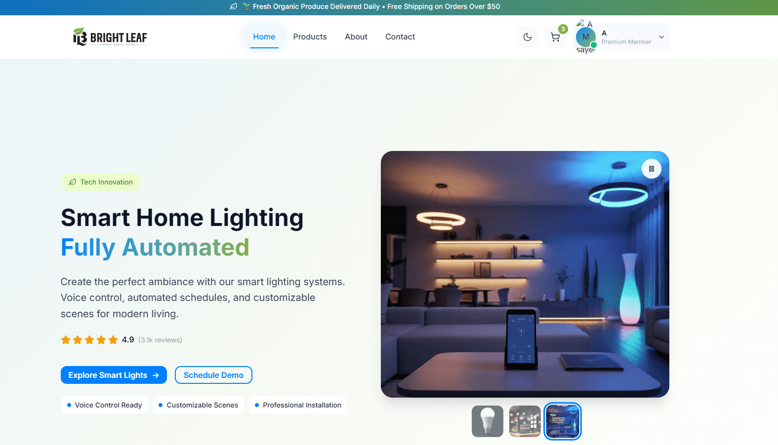 BrightLeaf | Integrated Organic Grocery & Global Sourcing Platform